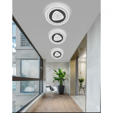 Lustra LED D30Cm 82W cu Telecomanda WFI 2.4G [1]