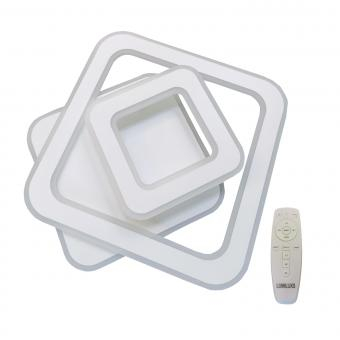 Iluminat - LUSTRA LED DIMABILA CU TELECOMANDA 3 FUNCTII 140W