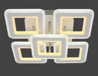 Iluminat - LUSTRA LED DIMABILA CU TELECOMANDA 3 FUNCTII 140W