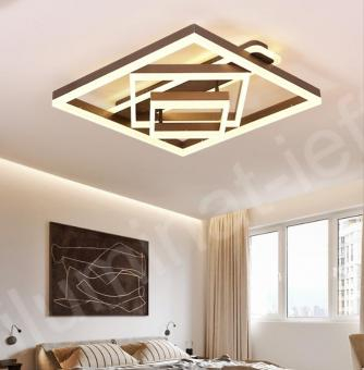 Iluminat - LUSTRA LED DIMABILA CU TELECOMANDA 3 FUNCTII 150W