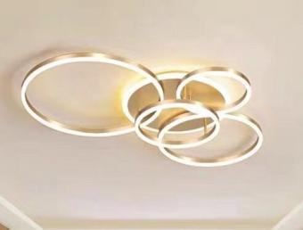 Amenajari Interioare - LUSTRA LED DIMABILA CU TELECOMANDA 3 FUNCTII 150W