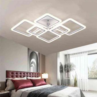 Iluminat - LUSTRA LED DIMABILA CU TELECOMANDA 3 FUNCTII 300W