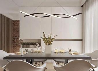 Lustre - LUSTRA LED DIMABILA CU TELECOMANDA 3 FUNCTII 60W