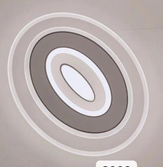 Iluminat - LUSTRA LED DIMABILA CU TELECOMANDA 3 FUNCTII 60W