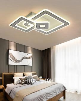 Iluminat - LUSTRA LED DIMABILA CU TELECOMANDA 3 FUNCTII CROM LINE 100W