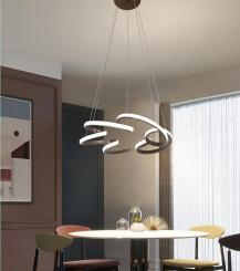 LUSTRA LED DIMABILA CU TELECOMANDA 3 FUNCTII GRADIENT 90W [2]
