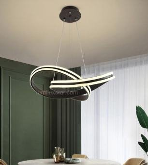 Lustre - LUSTRA LED DIMABILA CU TELECOMANDA 3 FUNCTII INFINIT MARO 100W