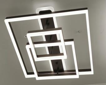 Amenajari Interioare - LUSTRA LED DIMABILA CU TELECOMANDA 3 FUNCTII MARO 150W