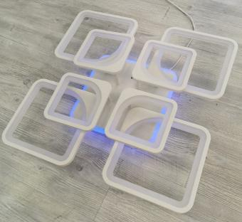 LUSTRA LED DIMABILA CU TELECOMANDA 3 FUNCTII SI RGB 160W [1]