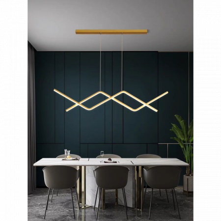 Pendule - Lustra LED Gold