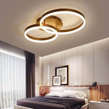 Aplice - Lustra LED Maro 2 Cercuri  WFI 2.4G, cu Telecomanda