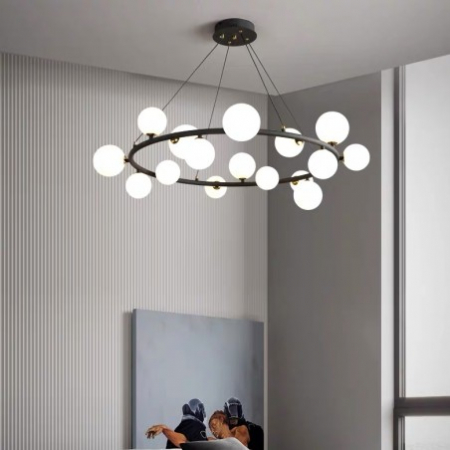Iluminat - Lustra LED Modern Nordic Pendant  cu 15Buc Becuri