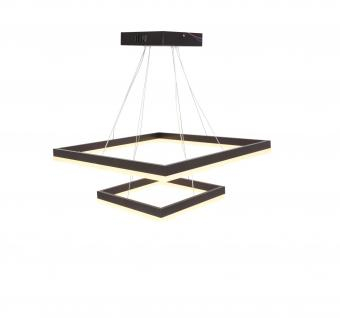 Amenajari Interioare - LUSTRA LED SUSPENDATA CU TELECOMANDA COFFEE 110W