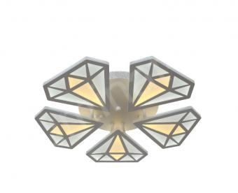 Lustre - LUSTRA LED WINTER DIMABILA CU TELECOMANDA 3 FUNCTII 120W