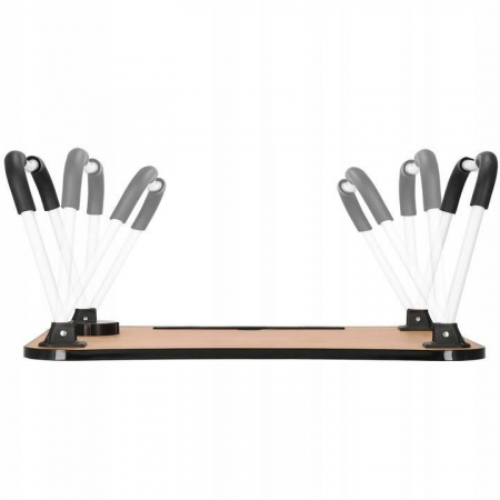 MASA PENTRU LAPTOP, PLIABILA, SUPORT PAHAR, MDF, METAL, PE, NEGRU, 60X40X27 CM, SPRINGOS [1]