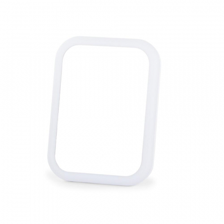 OGLINDA COSMETICA, VERK GROUP, CU LED, UNGHI REGLABIL, 3XAA, USB, ALBA, 15X7X20 CM [10]