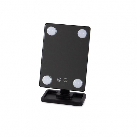 OGLINDA COSMETICA, VERK GROUP, CU LED, UNGHI REGLABIL, 4XAA, DIFERITE CULORI, 18.5X11X29.5 CM [4]