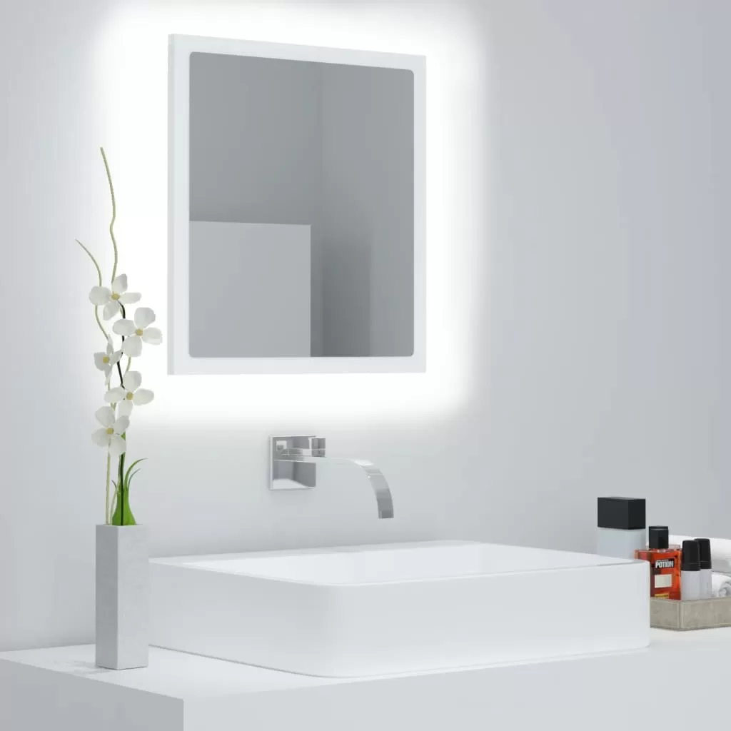 Oglinda baie - OGLINDA DE BAIE CU LED, ALB