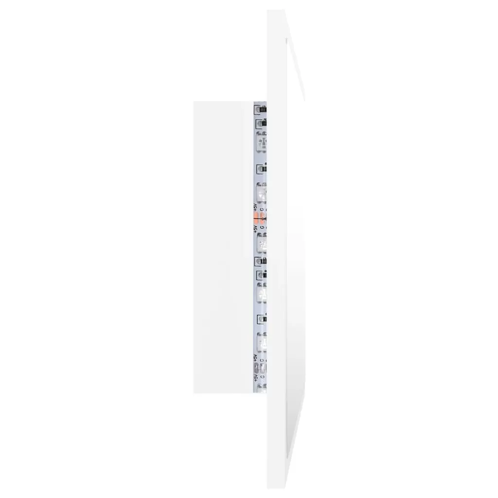 OGLINDA DE BAIE CU LED, ALB [7]