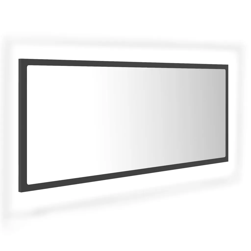 OGLINDA DE BAIE CU LED, GRI [1]