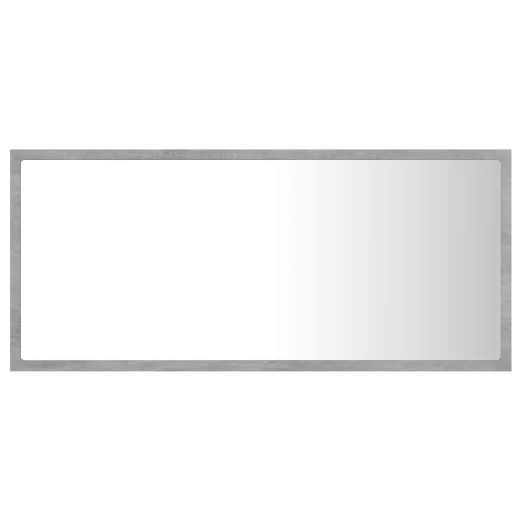 OGLINDA DE BAIE CU LED, GRI BETON [5]