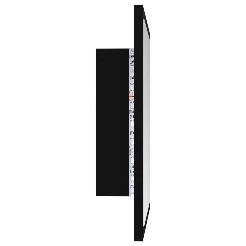 OGLINDA DE BAIE CU LED, NEGRU [8]