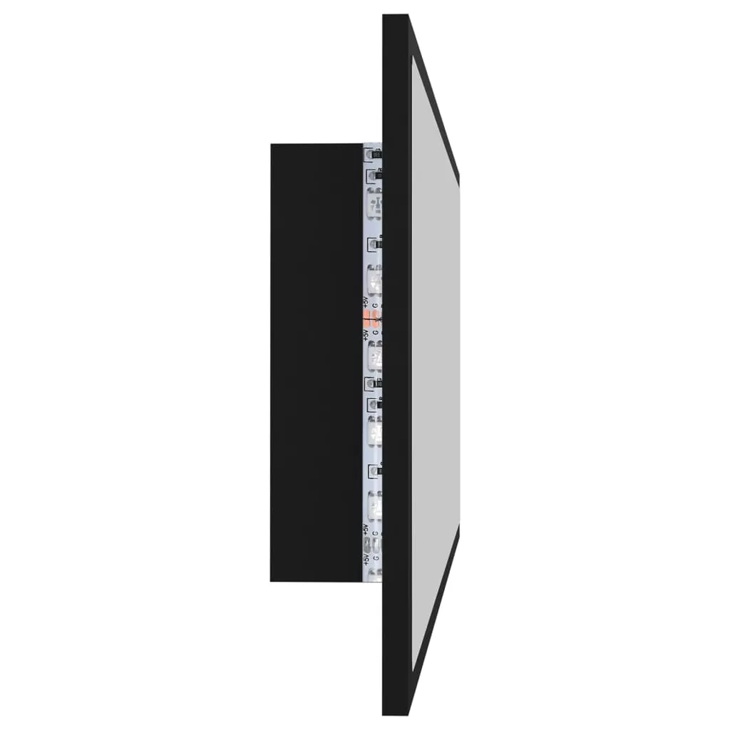 OGLINDA DE BAIE CU LED, NEGRU [7]