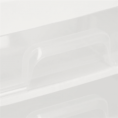 ORGANIZATOR COSMETICE, PLASTIC, 3 NIVELURI, 2 SERTARE, ALB, 20X16.5X23 CM, SPRINGOS [2]