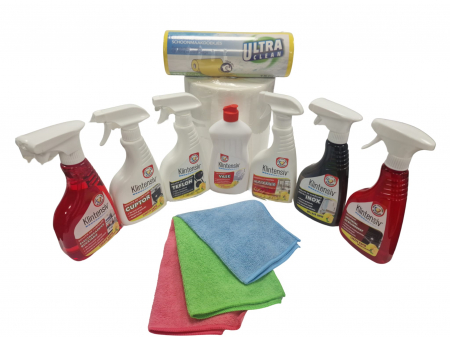 Articole menaj - set complet Klintensiv – curatenie bucatarie