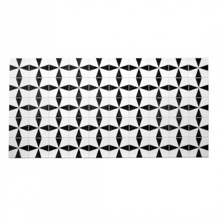 Panouri decorative - PANOU DECORATIV, PVC, MODEL MARMURA, ABSTRACT, ALB SI NEGRU, 96X48.5CM