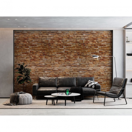 PANOU DECORATIV, PVC, MODEL PIATRA 3D, NUANTE MARO, 96X48.5CM [1]