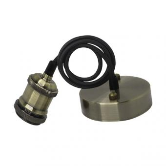 Iluminat - PENDUL DECO 1M E27 FINISAJ BRONZ