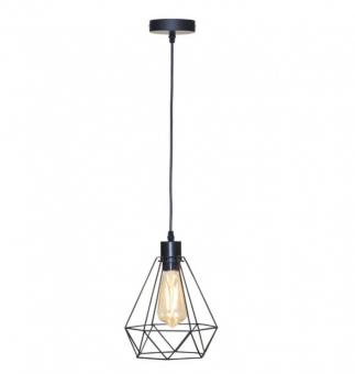Iluminat - PENDUL E27 NEGRU