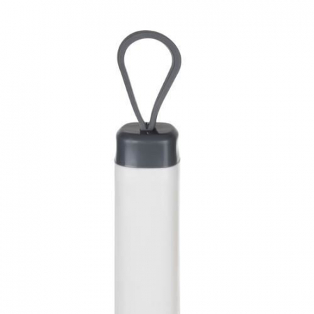 PERIE WC/TOALETA, CU SUPORT, PENTRU BAIE, SILICON, ALB SI GRI, 10.5X10.5X45 CM, RUHHY [6]