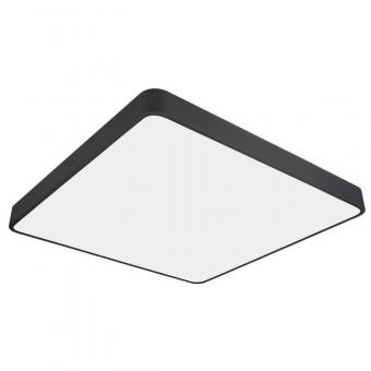 Plafoniere - PLAFONIERA LED RAMA NEAGRA 60CM 64W LUMINA CALDA