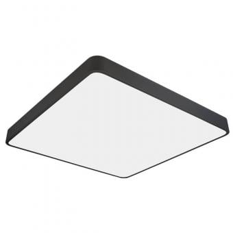 Plafoniere - PLAFONIERA LED RAMA NEAGRA 60CM 64W LUMINA NEUTRA