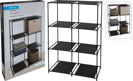 Suporturi si accesorii de baie - Raft modular cu 8 compartimente
