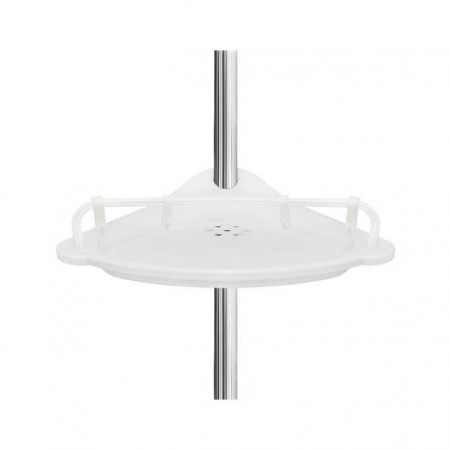 RAFT PENTRU DUS, DE COLT, METALIC, 4 RAFTURI, REGLABIL, 230/292 CM, ISOTRADE [4]