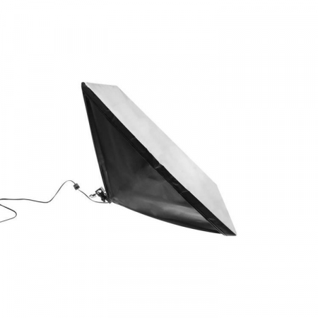 REFLECTOARE CU DIFUZIE PENTRU STUDIO FOTO, 2X150 W, 2X TREPIED 80/220 CM, SET 2 BUC, 50X70 CM, ISOTRADE [9]