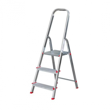 Scari de lucru - SCARA ALUMINIU, 2 TREPTE + PLATFORMA (0.57-1.25M) MAX 150 KG, BEOROL