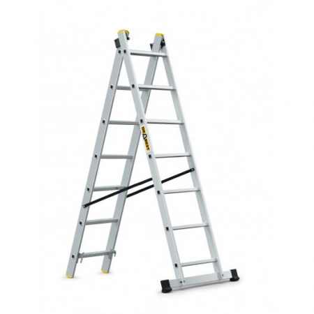 Scari de lucru - SCARA ALUMINIU 2 TRONSOANE 7 TREPTE 2,01 - 3,14M