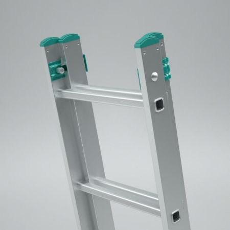 SCARA ALUMINIU, 2 TRONSOANE, 9 TREPTE, MAX 150 KG, 4.27 M, ALVEROSAL [1]