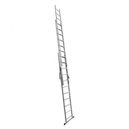 SCARA ALUMINIU, 3 TRONSOANE, 11 TREPTE, MAX 150 KG, 6.14 M, DRABEST  [3]