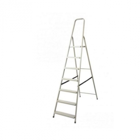 Scari de lucru - SCARA ALUMINIU, 6 TREPTE, PLATFORMA, MAX 125 KG, 2.2 M, STREND PRO