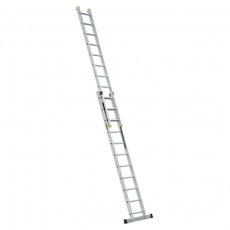 SCARA ALUMINIU, DRABEST, 2 TRONSOANE, 11 TREPTE, MAX 150 KG, 5.10 M [1]