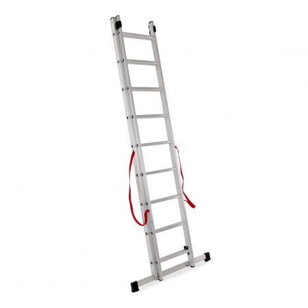 SCARA ALUMINIU, MASTER, 2 TRONSOANE, 9 TREPTE, MAX 150 KG, 2.58-4.27 M [4]