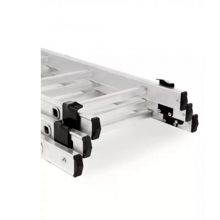 SCARA ALUMINIU, MASTER, 3 TRONSOANE, 11 TREPTE, MAX 150 KG, 3.15-7.11 M [9]