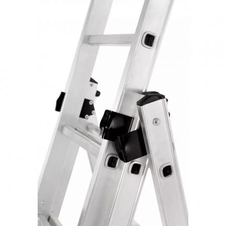 SCARA ALUMINIU, MASTER, 3 TRONSOANE, 11 TREPTE, MAX 150 KG, 3.15-7.11 M [5]