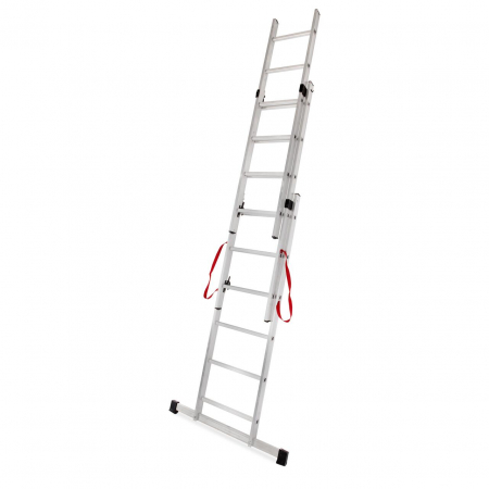 SCARA ALUMINIU, MASTER, 3 TRONSOANE, 6 TREPTE, MAX 150 KG, 1.69-3.45 M [4]