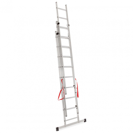 SCARA ALUMINIU, MASTER, 3 TRONSOANE, 9 TREPTE, MAX 150 KG, 2.58-5.69 M [2]